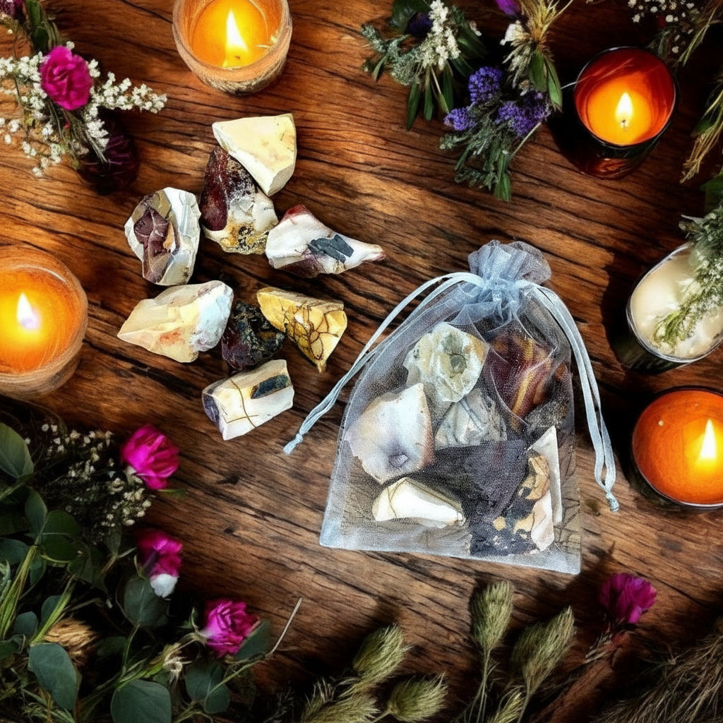 Mookaite Jasper Rough | 120g Bag