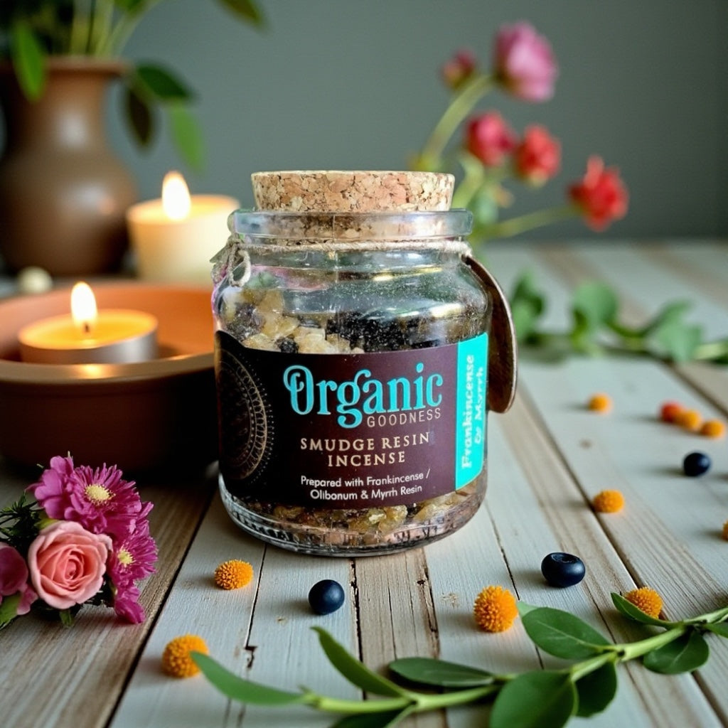 Frankincense &amp; Myrrh Smudge Resin