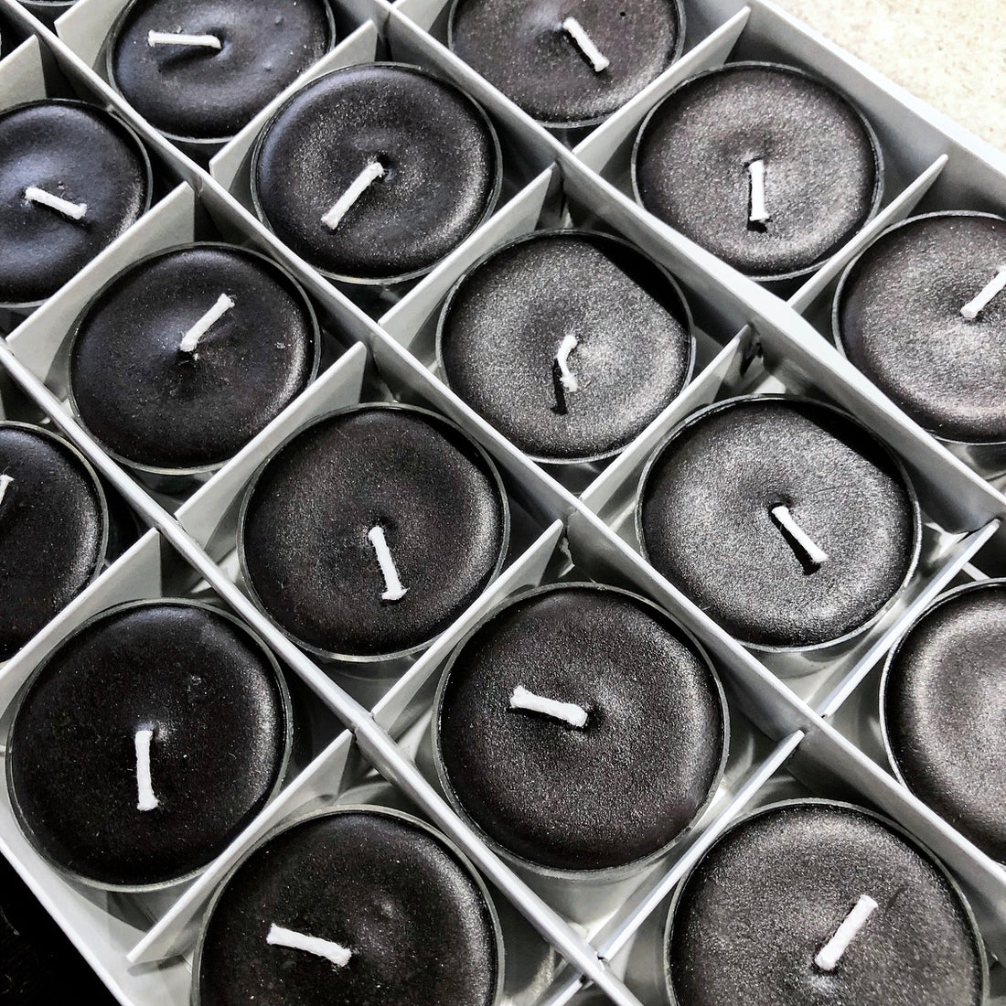 Tealight Candle ~ Black | Protection